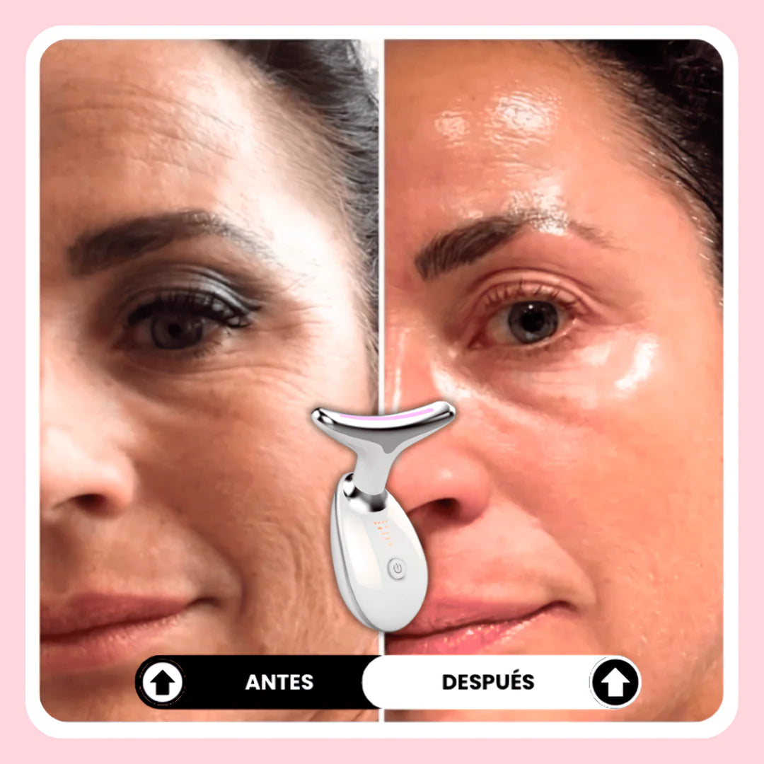 Masajeador LED 7en 1 + Serum 3 en 1 de REGALO