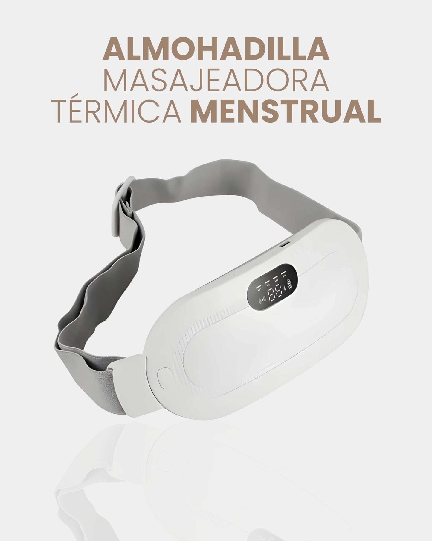 ALMOHADILLA MASAJEADORA TÉRMICA MENSTRUAL