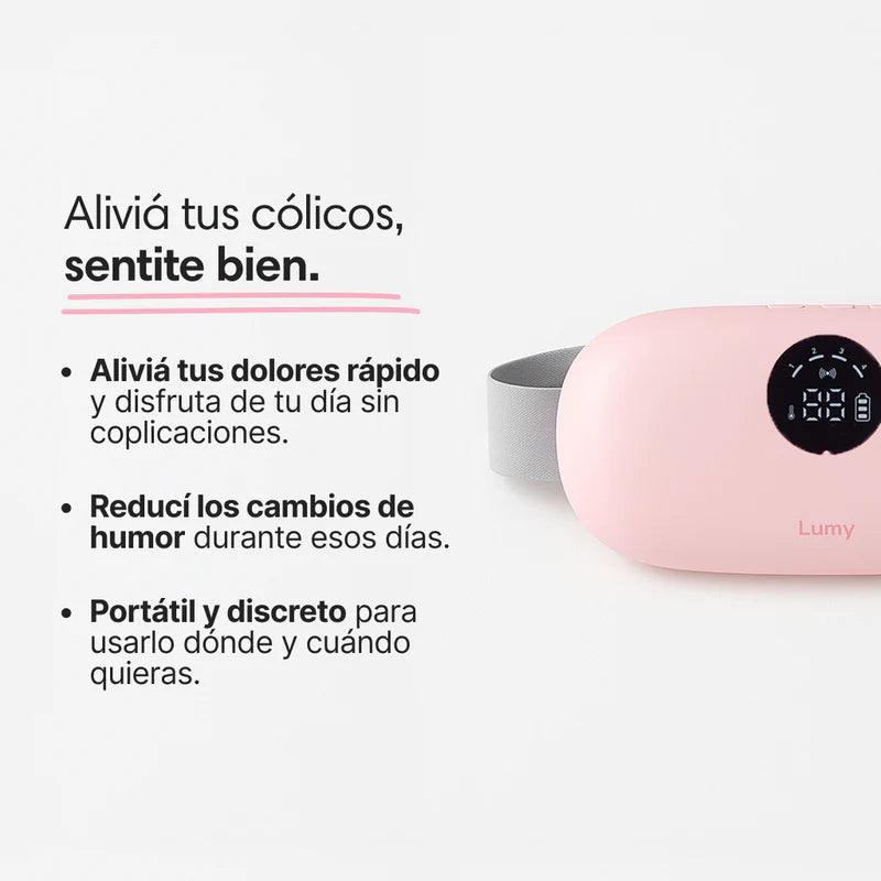 ALMOHADILLA MASAJEADORA TÉRMICA MENSTRUAL