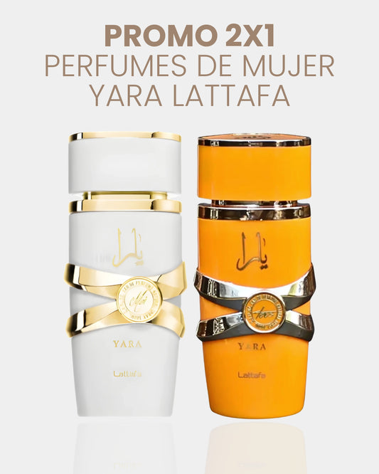 2x1 | PERFUMES ÁRABES ORIGINALES YARA TOUS + YARA MOI