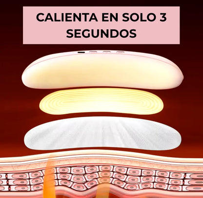 ALMOHADILLA MASAJEADORA TÉRMICA MENSTRUAL