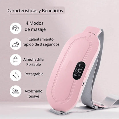 ALMOHADILLA MASAJEADORA TÉRMICA MENSTRUAL