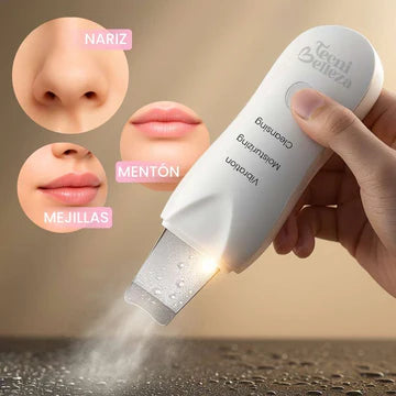 Limpiador Facial Peeling Ultrasónico + Serum de REGALO