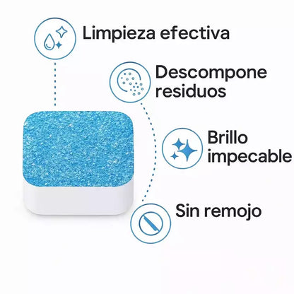 PACK 12 PASTILLAS EFERVESCENTES PARA LIMPIEZA DE LAVARROPAS
