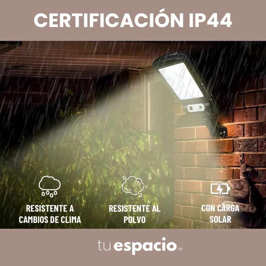 PROMO 2X1 | FOCOS SOLARES LUZ LED PARA EXTERIOR CON SENSOR DE MOVIMIENTO