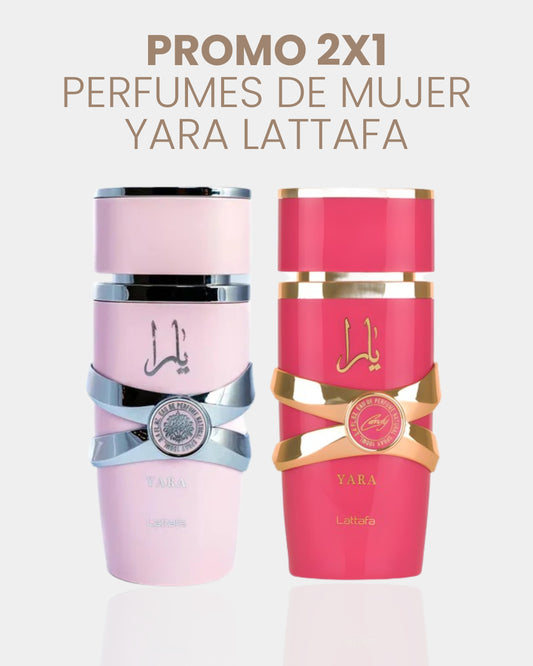 2x1 | PERFUMES ÁRABES ORIGINALES YARA CLASSIC + YARA CANDY