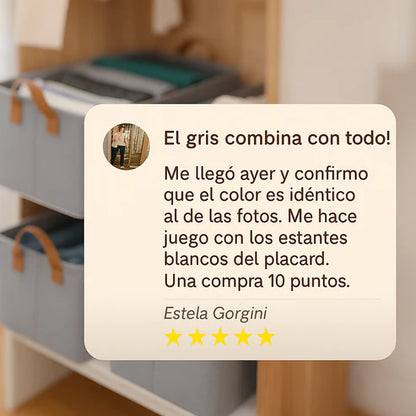 PROMO 3X1 | ORGANIZADORES DE ROPA PLEGABLES