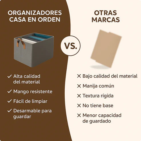 PROMO 3X1 | ORGANIZADORES DE ROPA PLEGABLES