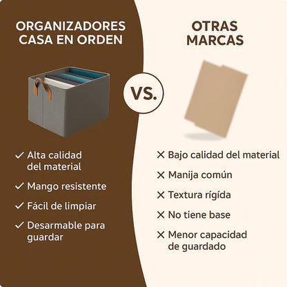 PROMO 3X1 | ORGANIZADORES DE ROPA PLEGABLES
