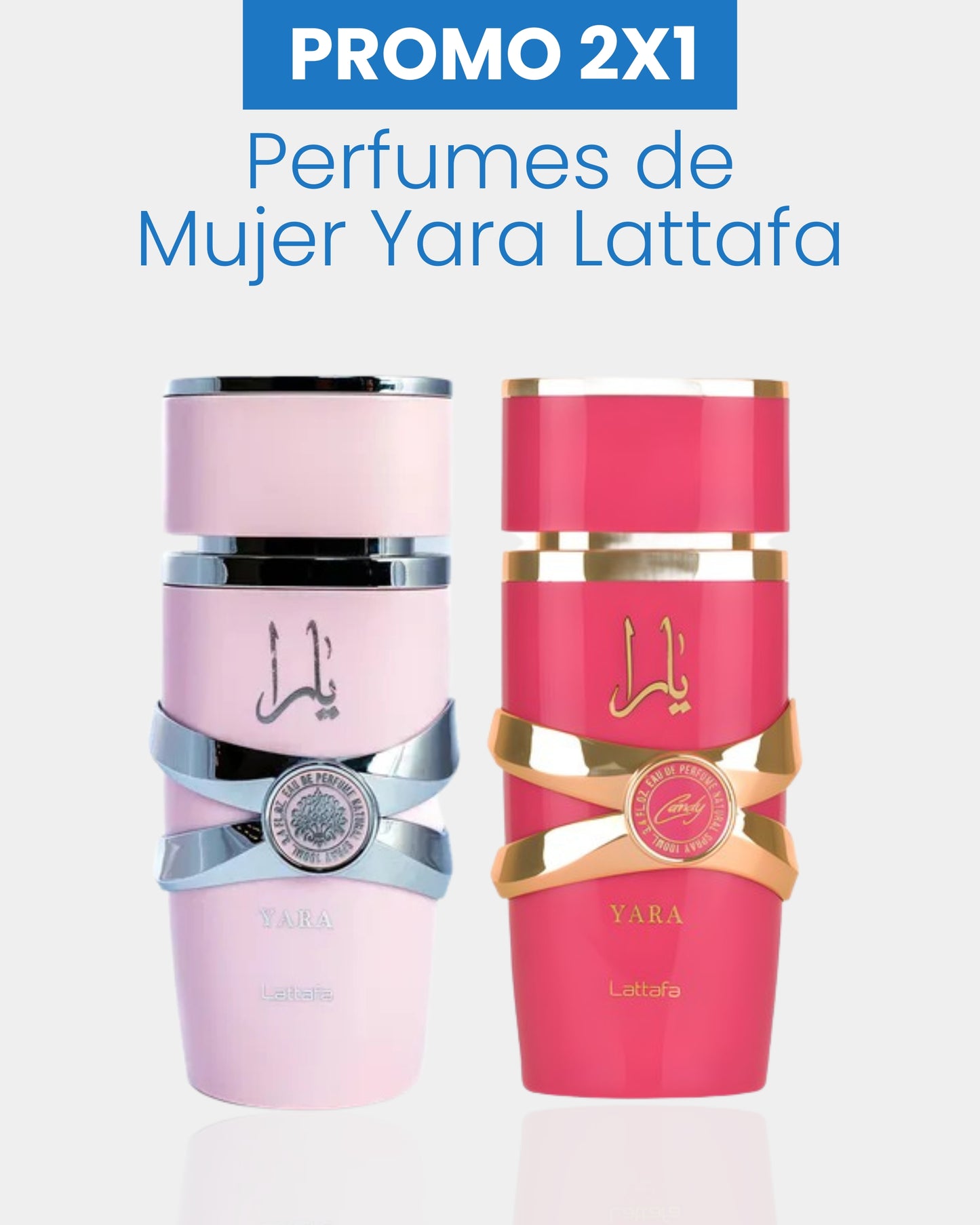 2x1 | PERFUMES ÁRABES ORIGINALES YARA CLASSIC + YARA CANDY