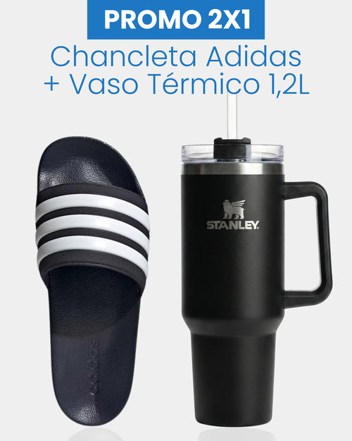 PROMO 2X1 | CHANCLETA ADIDAS + VASO TÉRMICO 1,2L