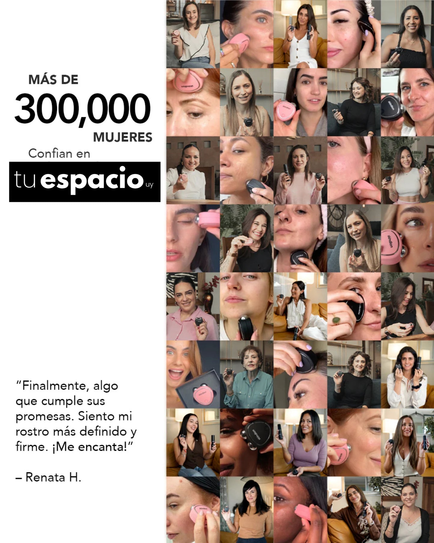 SKINDION | MASAJEADOR FACIAL DE MICROCORRIENTE + GEL CONDUCTOR DE REGALO