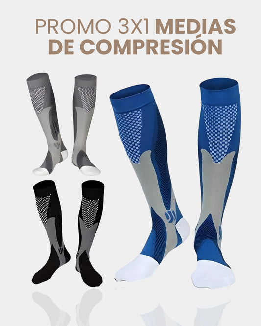 PROMO 3X1 | MEDIAS DE COMPRESIÓN