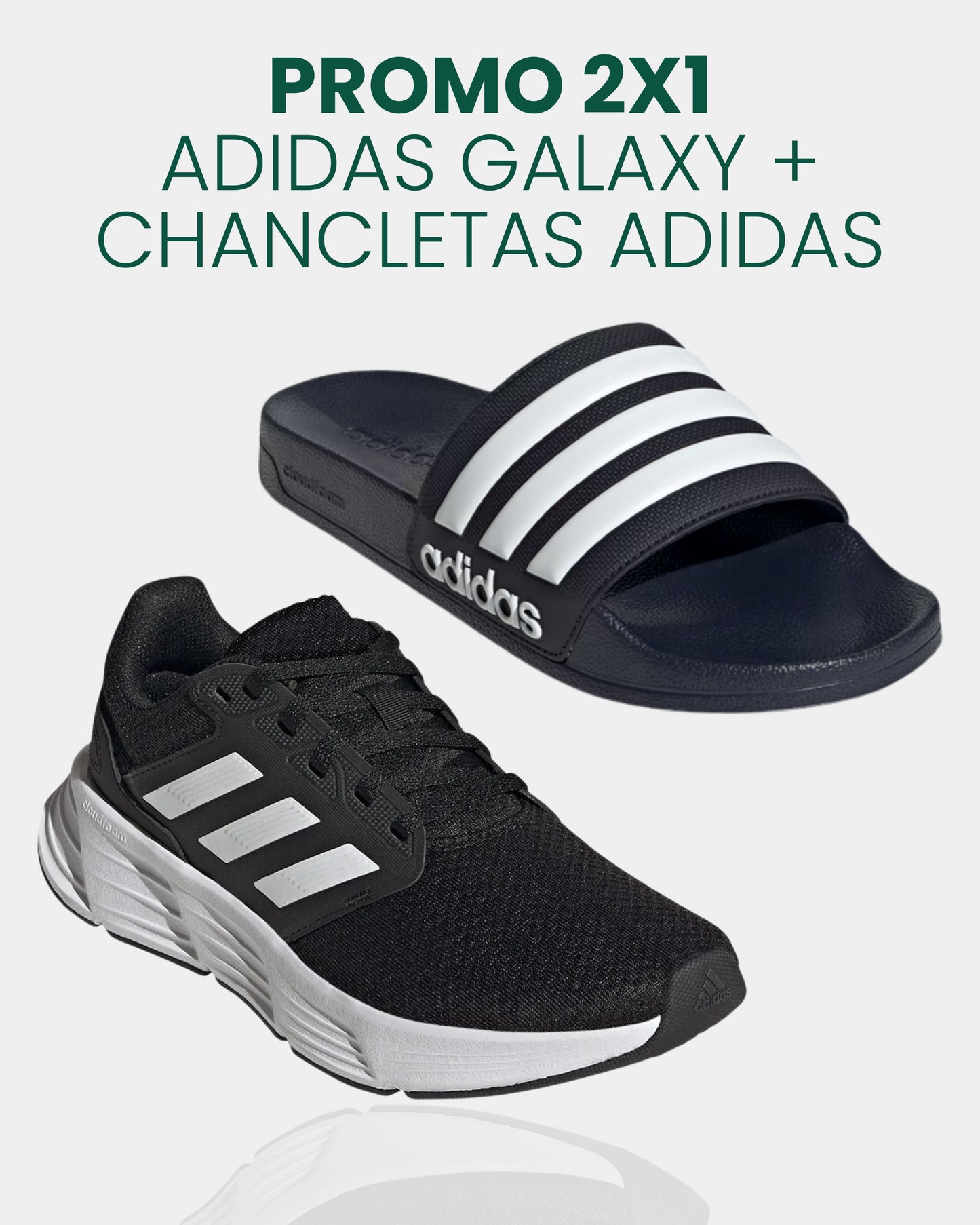 PROMO 2X1 | AD GALAXY + CHANCLETAS ADIDAS