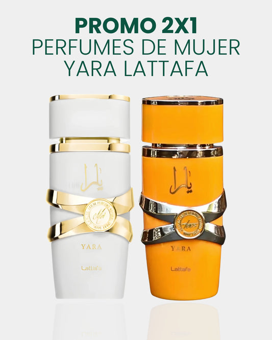 2x1 | PERFUMES ÁRABES ORIGINALES YARA TOUS + YARA MOI