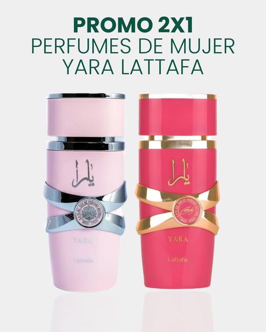2x1 | PERFUMES ÁRABES ORIGINALES YARA CLASSIC + YARA CANDY