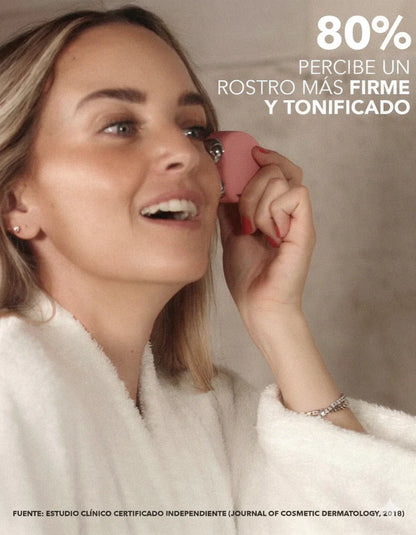 SKINDION | MASAJEADOR FACIAL DE MICROCORRIENTE + GEL CONDUCTOR DE REGALO