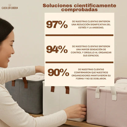 PROMO 3X1 | ORGANIZADORES DE ROPA PLEGABLES