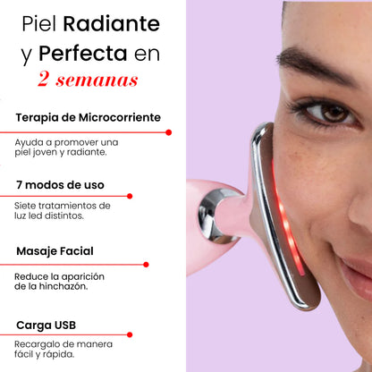Masajeador LED 7en 1 + Serum 3 en 1 de REGALO